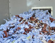 Step 3 | Your records are shredded with thousands of other documents